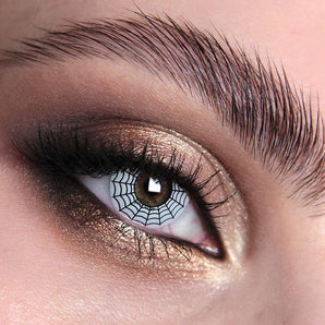 Mesmereyez Spider Web Contact Lenses- One Day Use