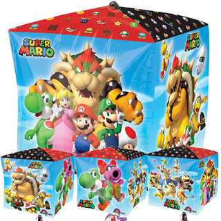 Mario Brothers Cubz Foil Balloon