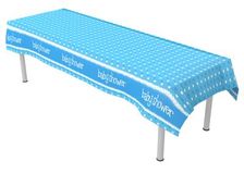 Baby Shower Blue Tablecloth