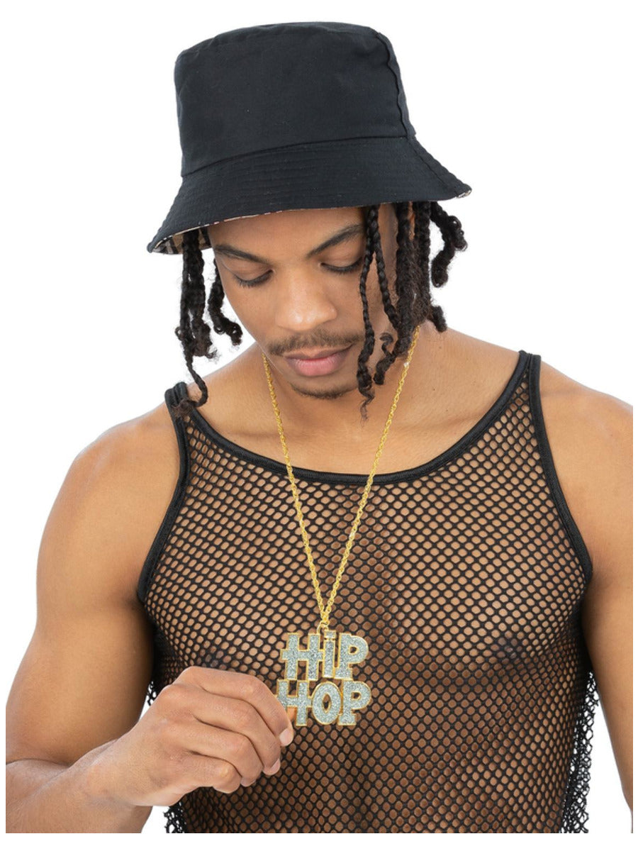 90's Hip Hop Bling Medallion Necklace