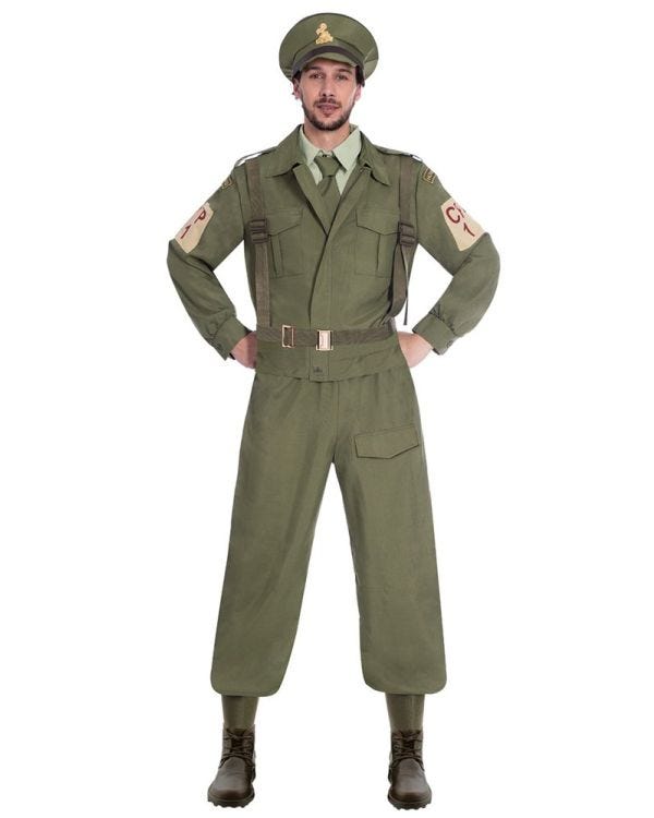 WWII Home Guard Captain Costume