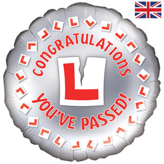 Congratulations Driving Test 18" Foil Balloon