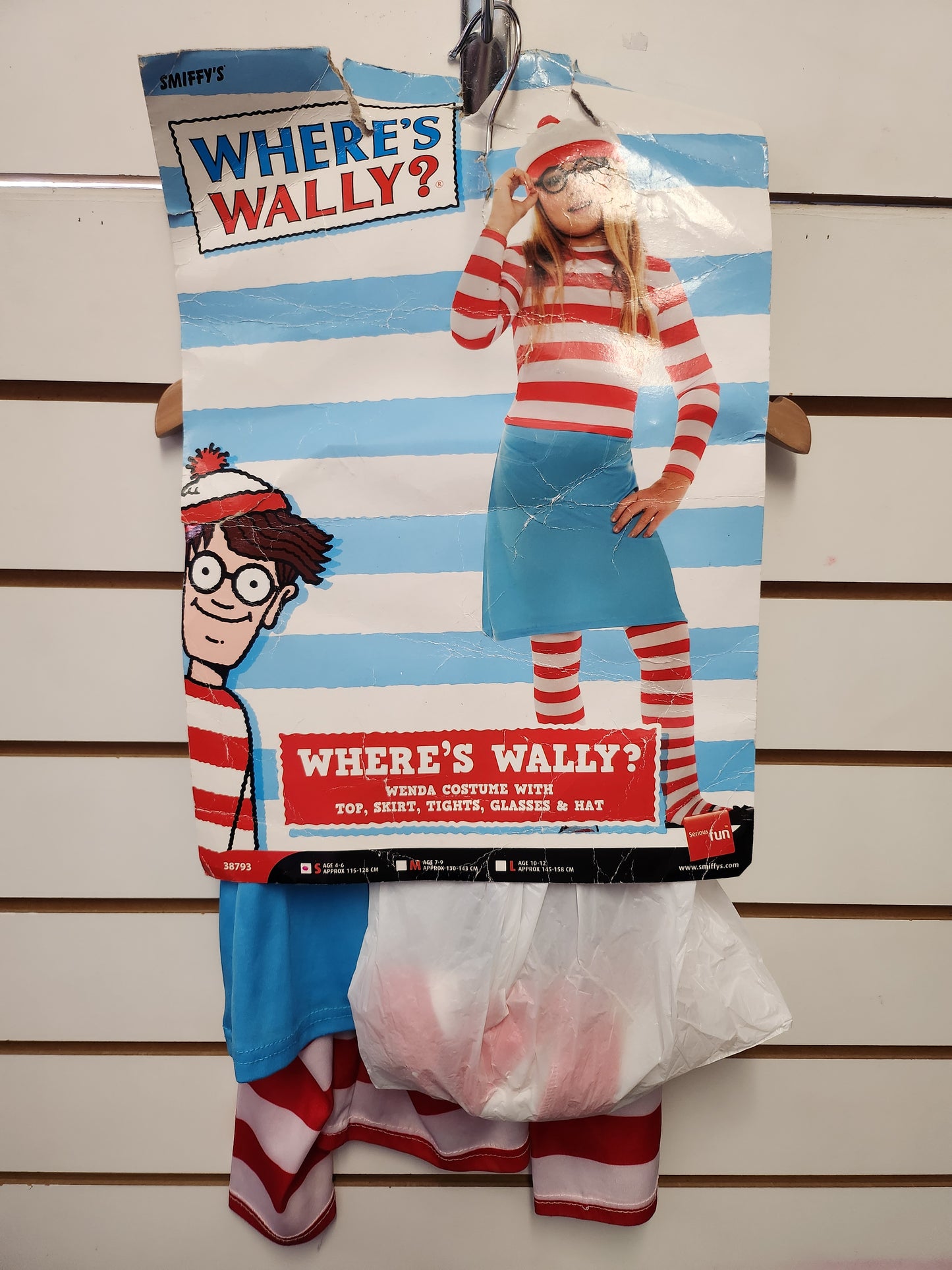 Where's Wanda Child Costume 4-6