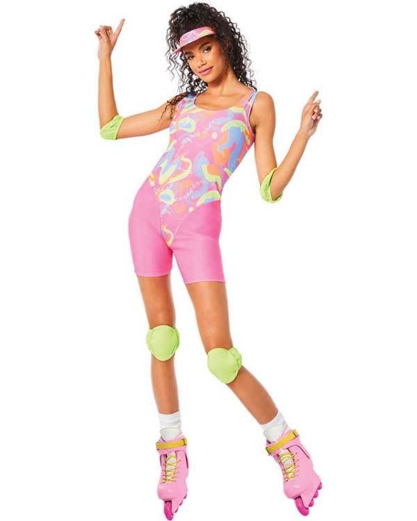Official Rollerblading Barbie Costume