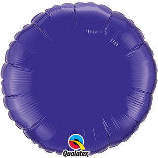 Plain Round Purple 18" Balloon