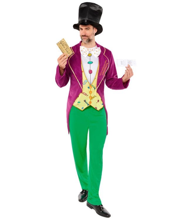 Official Willy Wonka Costume