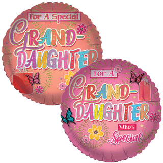 Special Granddaughter 18" Foil Balloon