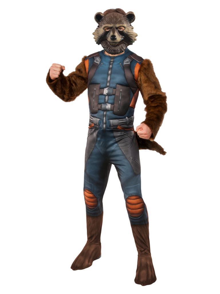 Official Guardians the Galaxy Rocket Deluxe Costume
