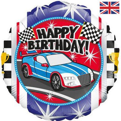 Happy Birthday Car 18" Balloon