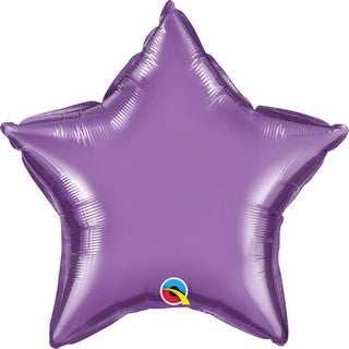 Plain Star Chrome 20" Balloon