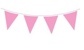 Plain Light Pink Giant Waterproof Bunting