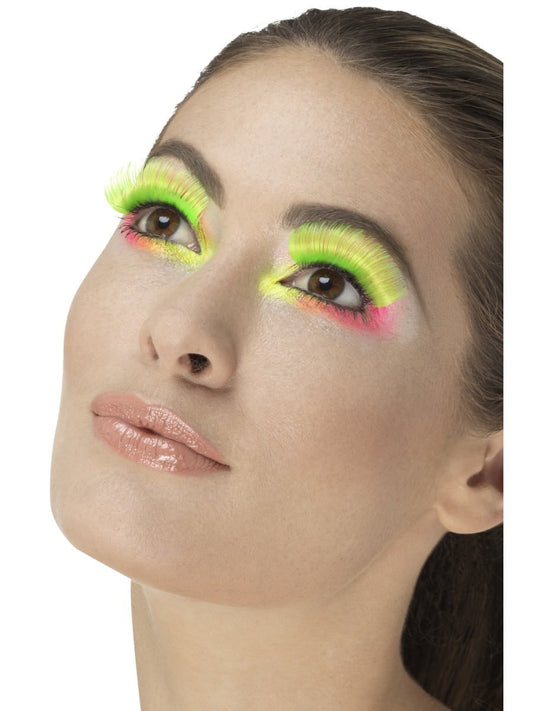 80's Party Neon Eyelashes