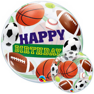 Sport Bubble Foil Balloon