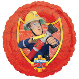 Fireman Sam Shield 18" Foil Balloon