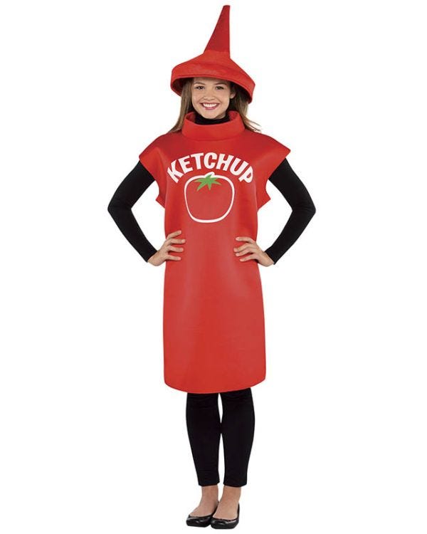 Ketchup Costume