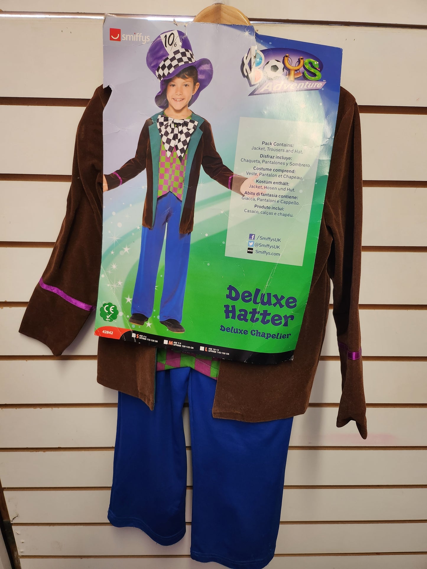 Mad Hatter Child Costume 4-6