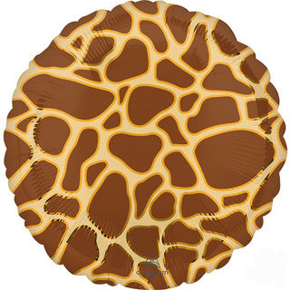 Animal Print 18" Foil Balloon