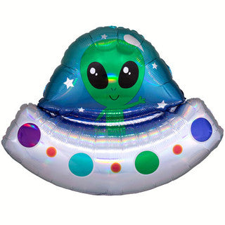 Space Alien Supershape Foil Balloon