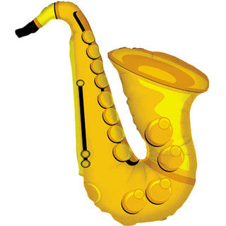 Saxophone Supershape Foil Balloon