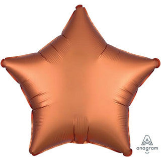 Plain Star Red/ Orange 20" Balloon