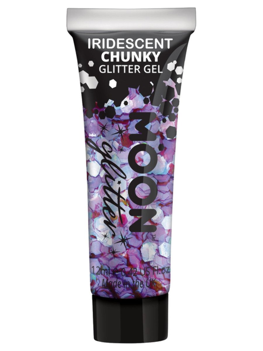 Moon Creations Face and Body Glitter Chunky Iridescent Gel