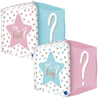 Boy or Girl Cubz Supershape Foil Balloon