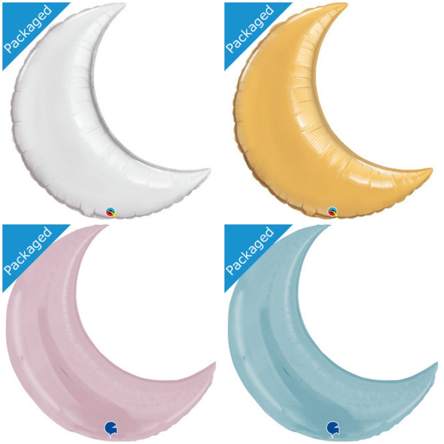 Moon Supershape Foil Balloon