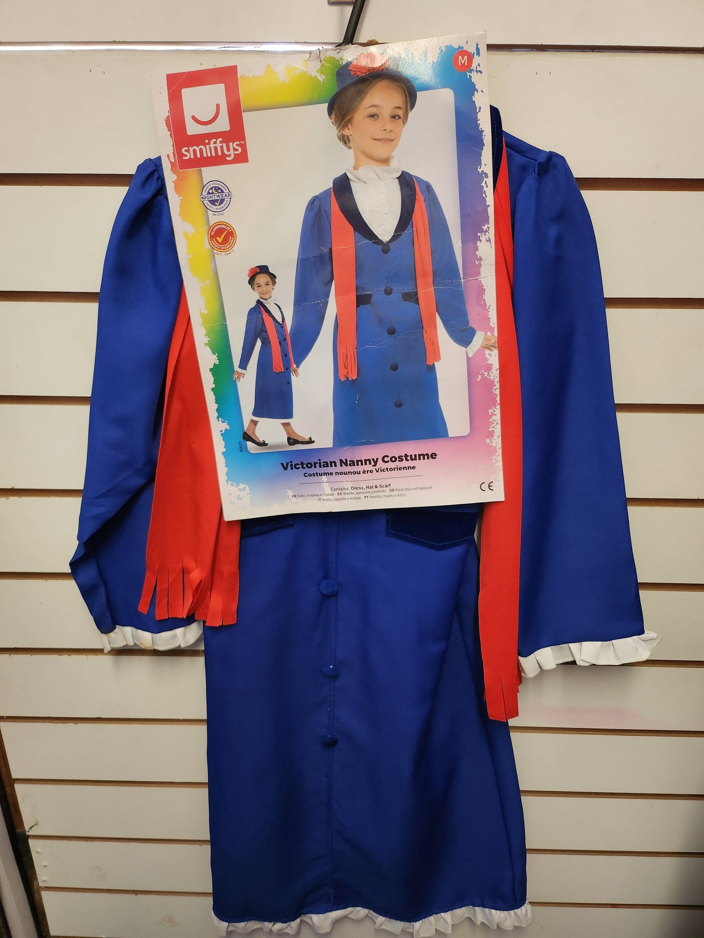 Victorian Nanny Child Costume 7-9