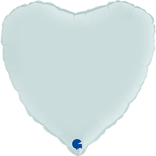 Plain Heart Blue 18" Balloon
