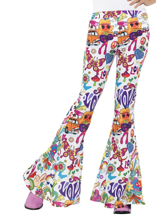 Flared Trousers Groovy Ladies costume