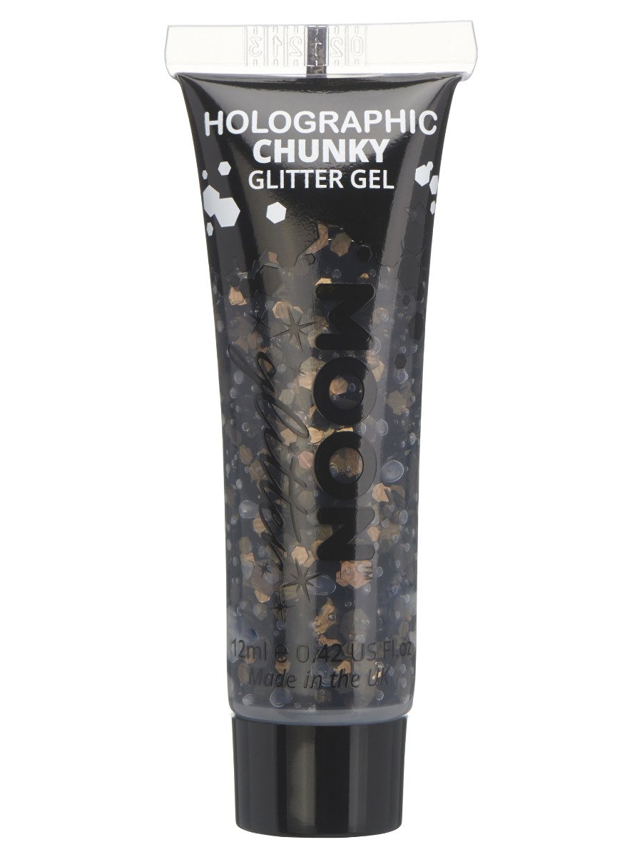 Moon Creations Face and Body Glitter Chunky Holographic Gel