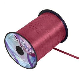 Balloon Ribbon Burgundy