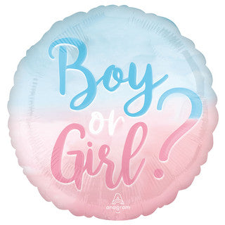 Gender Reveal 18" Foil Balloon