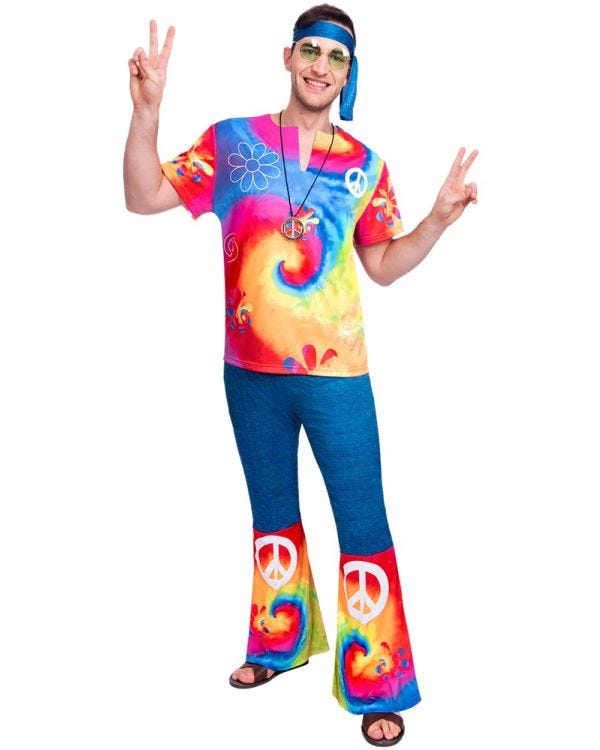 60's Free Spirit Hippie Costume