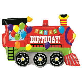Birthday Train Supershape Balloon