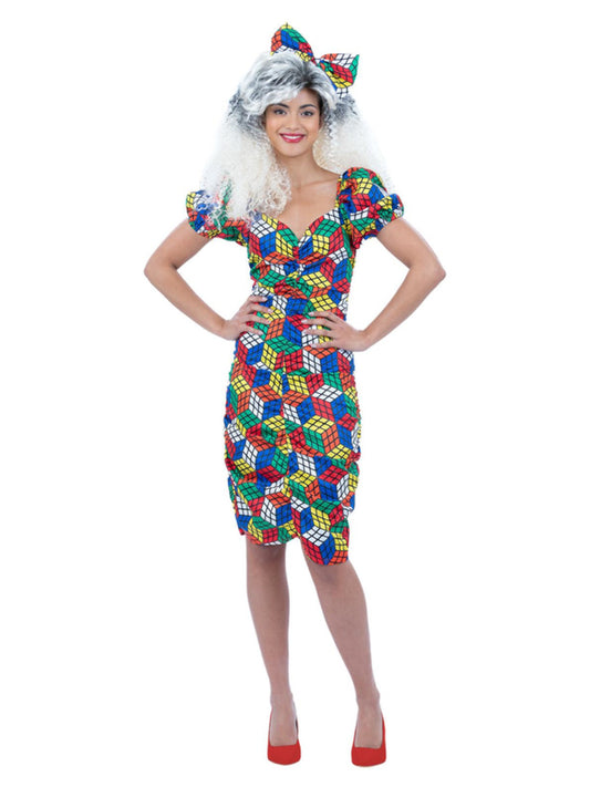 80's Retro Rubik's Cube Costume