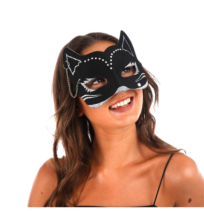 Cat Mask Silver