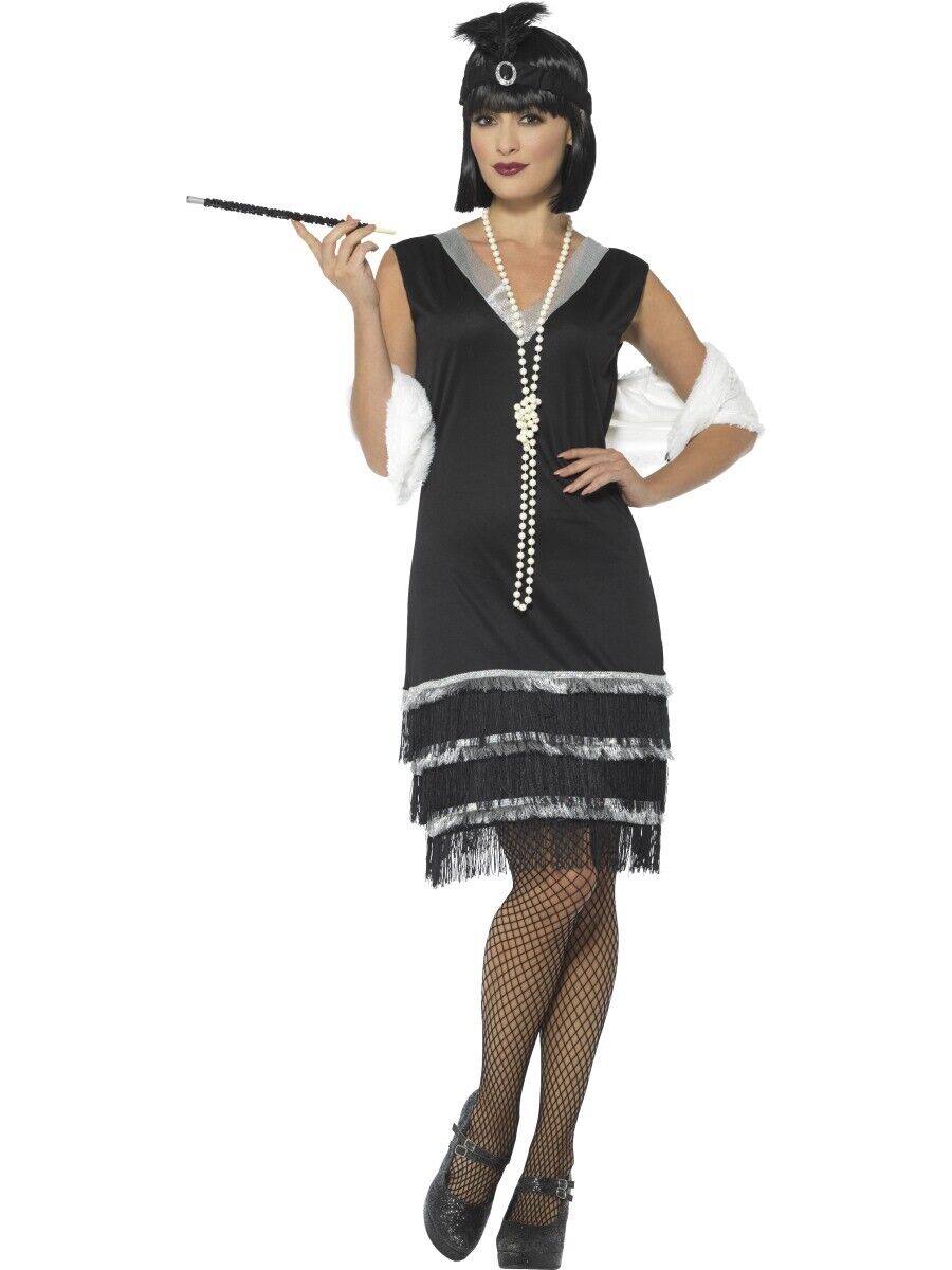 Flapper with Stole Costume