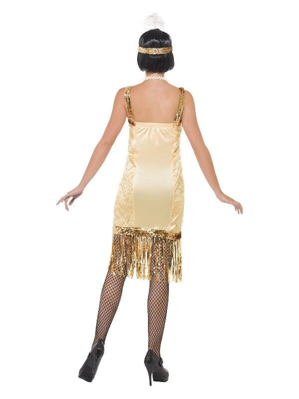 Flapper Charleston Gold Costume
