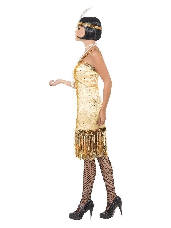 Flapper Charleston Gold Costume