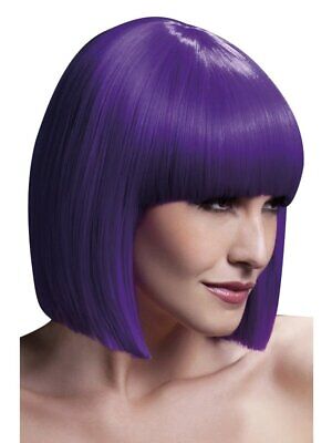 Deluxe Heat Resistant Lola Wig Purple
