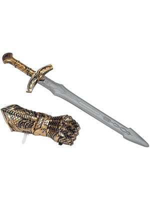 Medieval Sword and Arm Guard