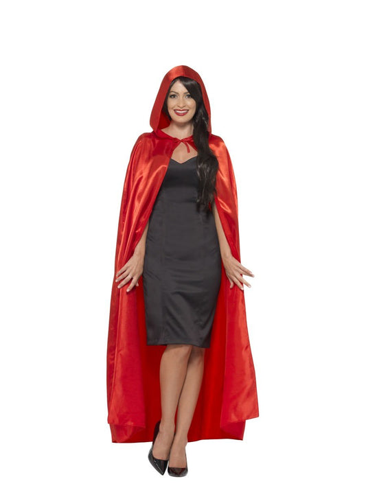 Adult Hooded Cape Red