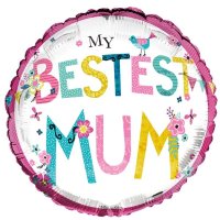 My Bestest Mum 18" Foil Balloon