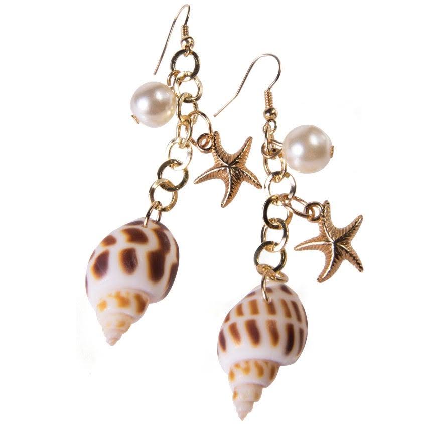 Mermaid Shell Earrings