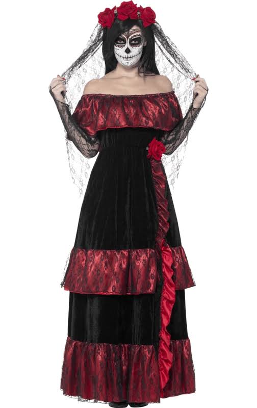 Day of the Dead Bride Deluxe Costume