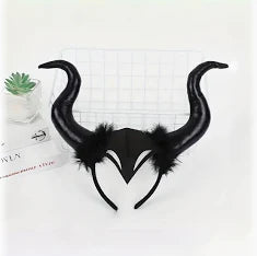 Large Devil Horns Black