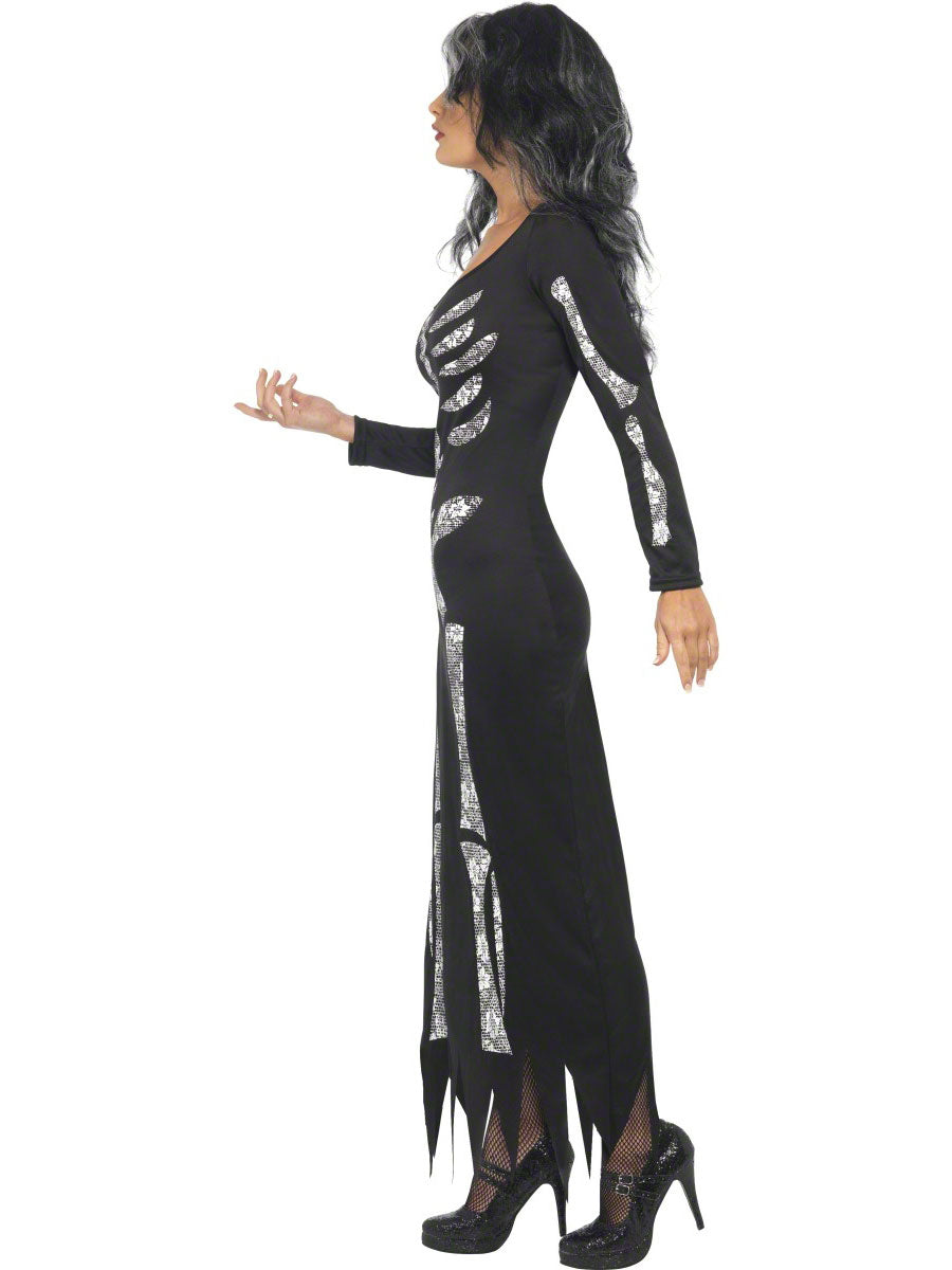 Skeleton Tube Dress Costume