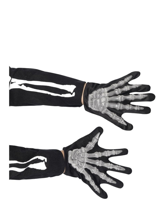 3D Skeleton Gloves Child