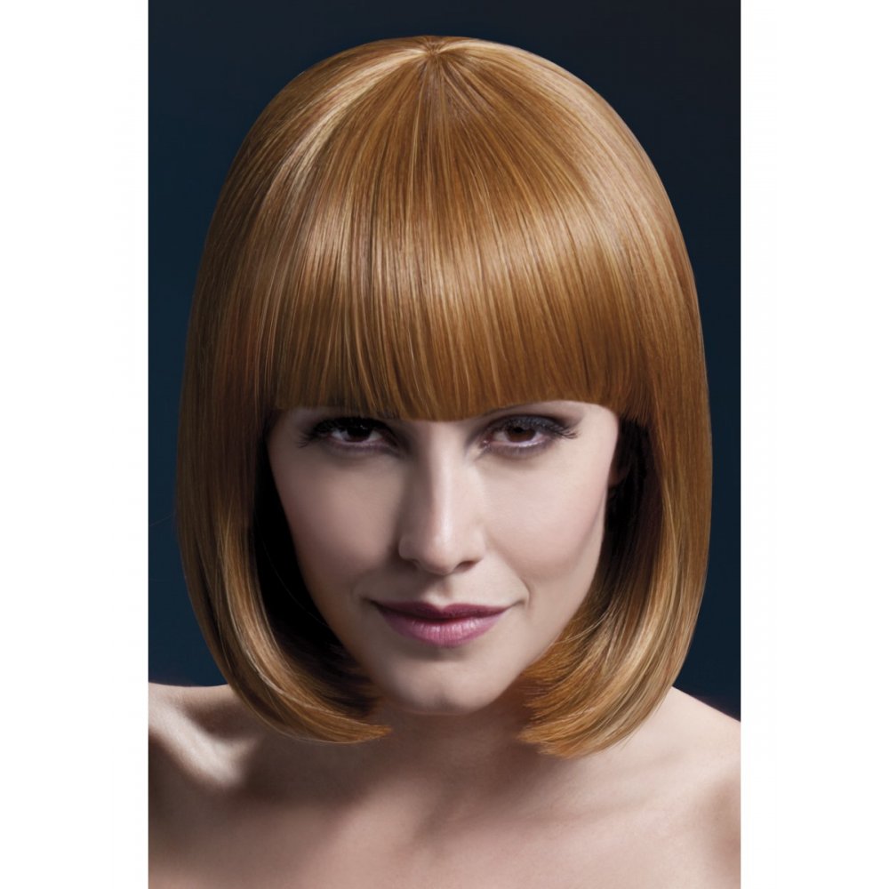Deluxe Heat Resistant Elise Wig Auburn